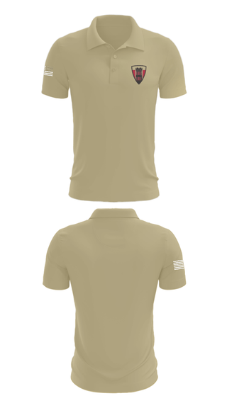 Short Sleeve Performance Polo, 111th ACP, National Guard, Teamtime, Team time, sublimation, custom sports apparel, team uniforms, spirit wear, spiritwear, sports uniforms, custom shirts, team store, custom team store, fundraiser sports, apparel fundraiser
