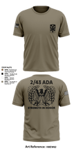 2/43 ADA 6509323 Short Sleeve Performance Shirt - 104