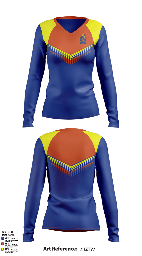 Womens Long Sleeve Vneck Shirt, The Maine Youth Fish and Game Association, Spirit Store, Teamtime, Team time, sublimation, custom sports apparel, team uniforms, spirit wear, spiritwear, sports uniforms, custom shirts, team store, custom team store, fundraiser sports, apparel fundraiser