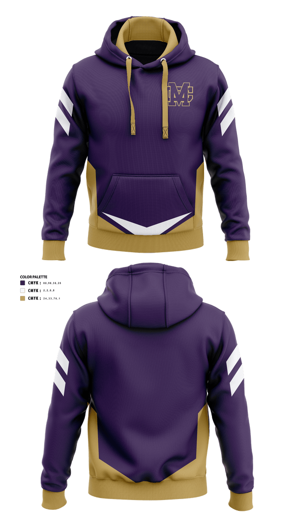 Hoodie, Madison County High School Golf, Golf, Teamtime, Team time, sublimation, custom sports apparel, team uniforms, spirit wear, spiritwear, sports uniforms, custom shirts, team store, custom team store, fundraiser sports, apparel fundraiser
