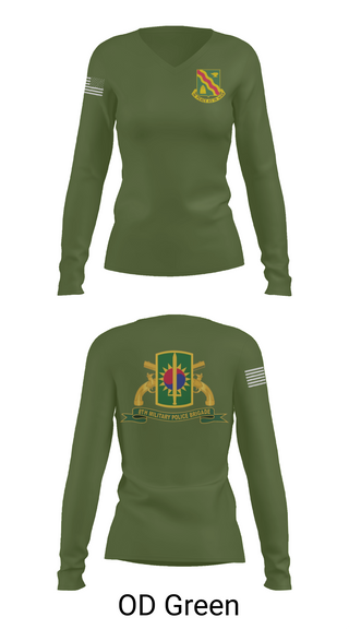 Womens Long Sleeve Vneck Shirt, 728th MP, Army, Teamtime, Team time, sublimation, custom sports apparel, team uniforms, spirit wear, spiritwear, sports uniforms, custom shirts, team store, custom team store, fundraiser sports, apparel fundraiser