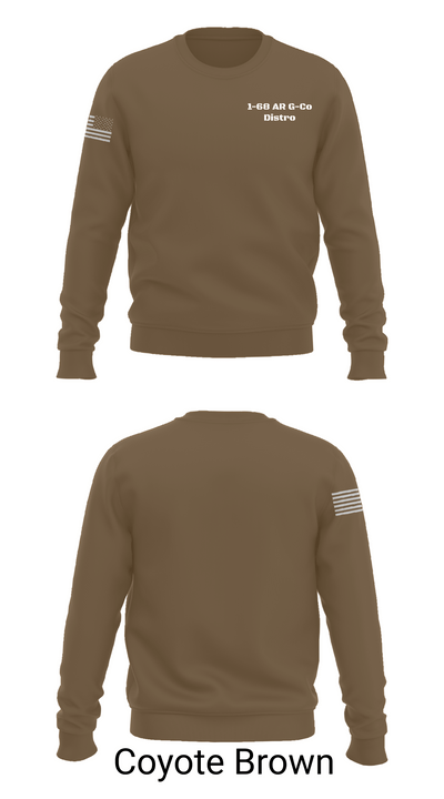1-68 AR G-Co Distro 92011056 Crew Neck Sweatshirt - 5