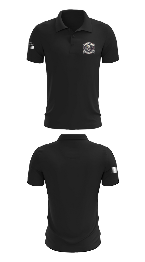 Short Sleeve Performance Polo, Dead Balls Society, Bowling, Teamtime, Team time, sublimation, custom sports apparel, team uniforms, spirit wear, spiritwear, sports uniforms, custom shirts, team store, custom team store, fundraiser sports, apparel fundraiser