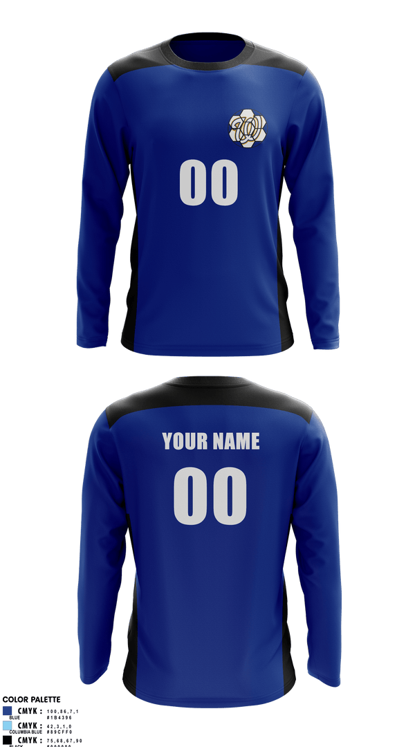 Long Sleeve Performance Shirt, Will C Wood High School Soccer, Men's Soccer, Teamtime, Team time, sublimation, custom sports apparel, team uniforms, spirit wear, spiritwear, sports uniforms, custom shirts, team store, custom team store, fundraiser sports, apparel fundraiser