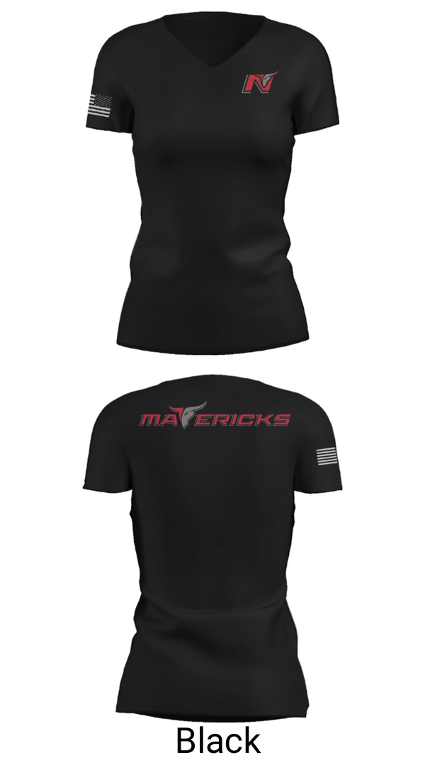Women's Short Sleeve Vneck Shirt, Northern Oklahoma College-Tonkawa Campus, Softball, Teamtime, Team time, sublimation, custom sports apparel, team uniforms, spirit wear, spiritwear, sports uniforms, custom shirts, team store, custom team store, fundraiser sports, apparel fundraiser