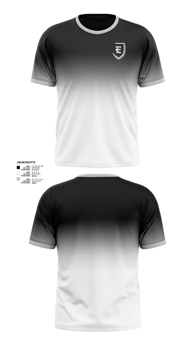 Ellsworth High School Basketball 93630944 Short Sleeve Performance Shirt - 40