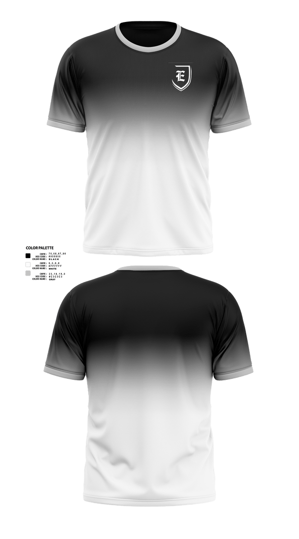 Short Sleeve Performance Shirt, Ellsworth High School Basketball, Men's Basketball, Teamtime, Team time, sublimation, custom sports apparel, team uniforms, spirit wear, spiritwear, sports uniforms, custom shirts, team store, custom team store, fundraiser sports, apparel fundraiser