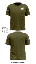 Huitron hauling llc 64794828 Short Sleeve Performance Shirt - 1