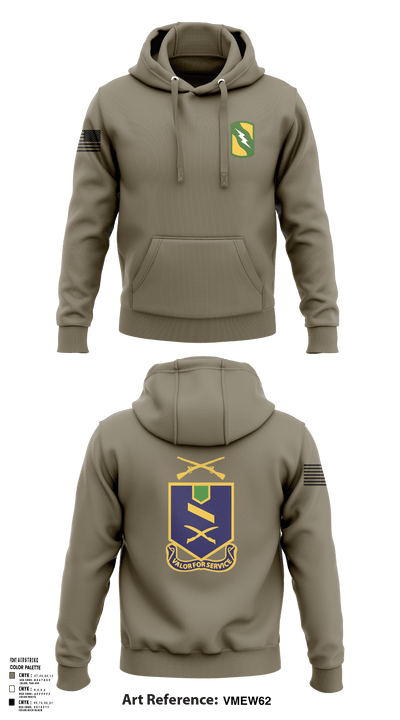 2-137th IN RGMT 48861917 Hoodie - 106