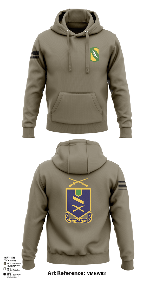 Hoodie, 2-137th IN RGMT, National Guard, Teamtime, Team time, sublimation, custom sports apparel, team uniforms, spirit wear, spiritwear, sports uniforms, custom shirts, team store, custom team store, fundraiser sports, apparel fundraiser