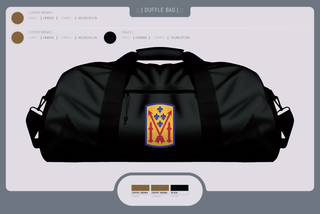 Duffle Bag, Bravo 1-57 ADAR, Army, Teamtime, Team time, sublimation, custom sports apparel, team uniforms, spirit wear, spiritwear, sports uniforms, custom shirts, team store, custom team store, fundraiser sports, apparel fundraiser