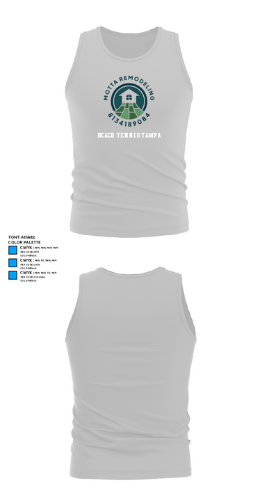 Beach Tennis Tampa 32781040 Tank Top - 13