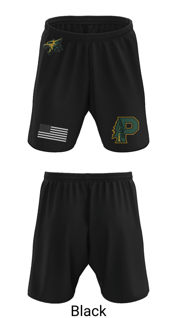 Athletic Shorts With Pockets, Paradise High School Bobcats, Swimming, Teamtime, Team time, sublimation, custom sports apparel, team uniforms, spirit wear, spiritwear, sports uniforms, custom shirts, team store, custom team store, fundraiser sports, apparel fundraiser