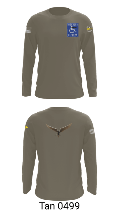 1-5 25th 6477300 Long Sleeve Performance Shirt - 66