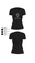 Emergency Services Detail 93962107 Women's Short Sleeve V-neck Shirt - 23