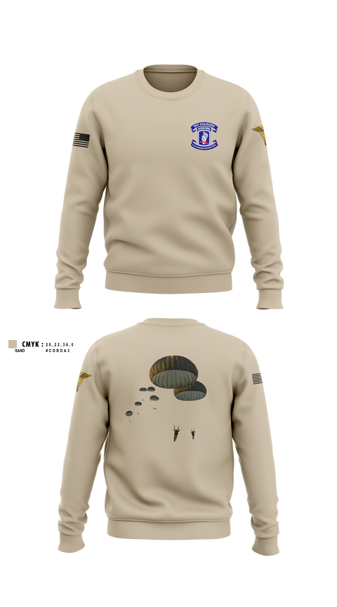Crew Neck Sweatshirt, 173rd airborne brigade, , Teamtime, Team time, sublimation, custom sports apparel, team uniforms, spirit wear, spiritwear, sports uniforms, custom shirts, team store, custom team store, fundraiser sports, apparel fundraiser