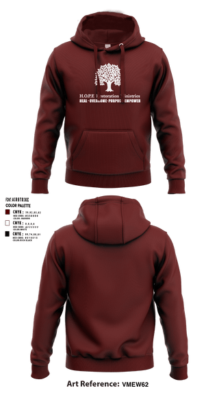 Hoodie, Hope Restoration Ministries, , Teamtime, Team time, sublimation, custom sports apparel, team uniforms, spirit wear, spiritwear, sports uniforms, custom shirts, team store, custom team store, fundraiser sports, apparel fundraiser