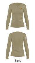 BAD BET 2-12 CAV 3701535 Women's Long Sleeve V-neck Shirt - 97
