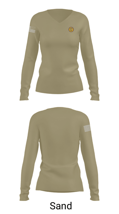 BAD BET 2-12 CAV 3701535 Women's Long Sleeve V-neck Shirt - 97