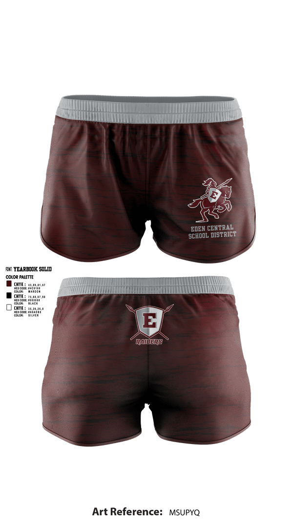 Womens Shorts, Eden Central School District Volleyball, Women's Volleyball, Teamtime, Team time, sublimation, custom sports apparel, team uniforms, spirit wear, spiritwear, sports uniforms, custom shirts, team store, custom team store, fundraiser sports, apparel fundraiser