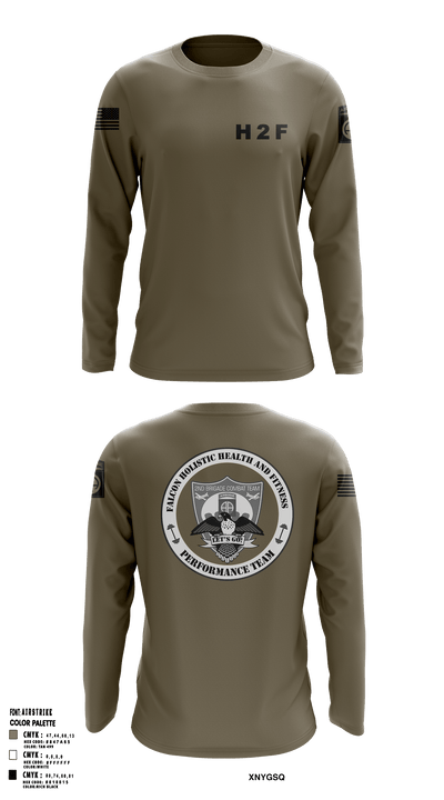 2BCT H2F 96509801 Long Sleeve Performance Shirt - 10