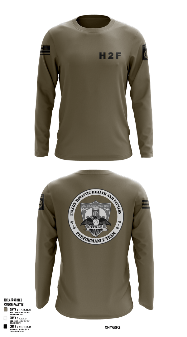 Long Sleeve Performance Shirt, 2BCT H2F, Army, Teamtime, Team time, sublimation, custom sports apparel, team uniforms, spirit wear, spiritwear, sports uniforms, custom shirts, team store, custom team store, fundraiser sports, apparel fundraiser