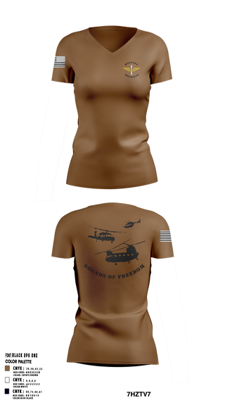 Womens Short Sleeve Vneck Shirt, MT AASF, Army, Teamtime, Team time, sublimation, custom sports apparel, team uniforms, spirit wear, spiritwear, sports uniforms, custom shirts, team store, custom team store, fundraiser sports, apparel fundraiser