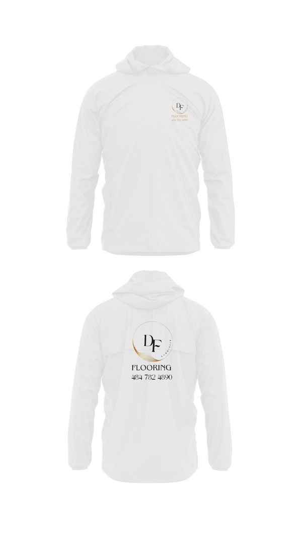 Windbreaker, DF EXQUISITE FLOORING, , Teamtime, Team time, sublimation, custom sports apparel, team uniforms, spirit wear, spiritwear, sports uniforms, custom shirts, team store, custom team store, fundraiser sports, apparel fundraiser