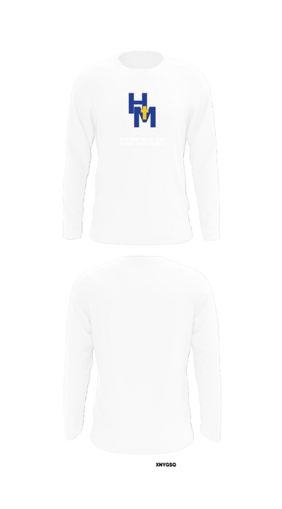 Hanson Memorial High School Cross Country 61098496 Long Sleeve Performance Shirt - 8