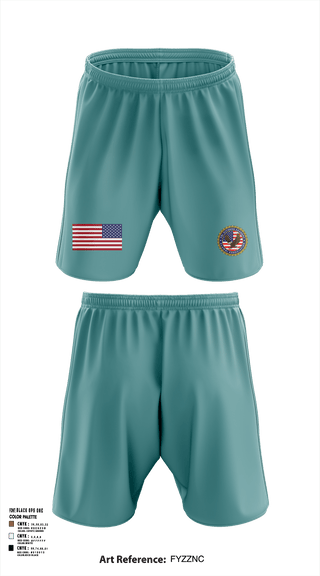Athletic Shorts With Pockets, FBI Citizens Academy, , Teamtime, Team time, sublimation, custom sports apparel, team uniforms, spirit wear, spiritwear, sports uniforms, custom shirts, team store, custom team store, fundraiser sports, apparel fundraiser