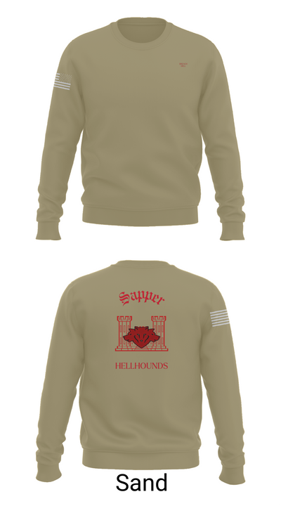 811th EN CO 58008246 Crew Neck Sweatshirt - 81