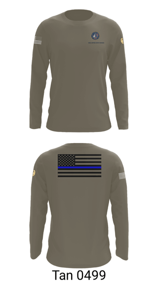 Long Sleeve Performance Shirt, NAVAL SUPPORT ACTIVITY BETHESDA SECURITY FORCES, Navy, Teamtime, Team time, sublimation, custom sports apparel, team uniforms, spirit wear, spiritwear, sports uniforms, custom shirts, team store, custom team store, fundraiser sports, apparel fundraiser