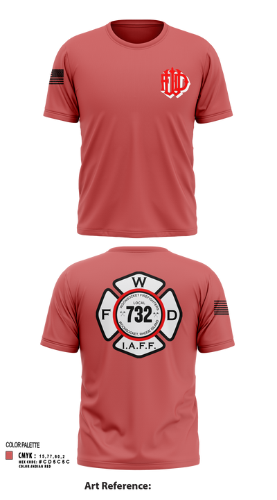 Woonsocket 46977147 Short Sleeve Performance Shirt - 126