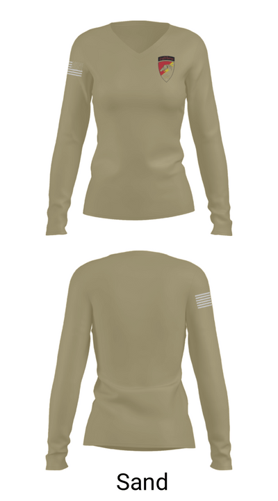 F-TRP 78590641 Women's Long Sleeve V-neck Shirt - 97