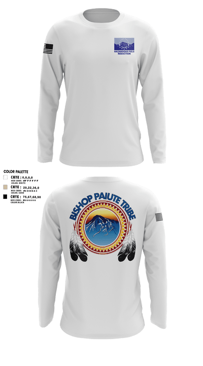 Bishop Paiute EMO/ Hazardous Fiels Reduction 49408789 Long Sleeve Performance Shirt 2