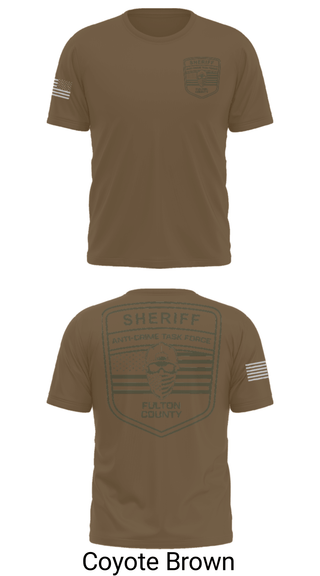 Old School Cotton Feel Shirt, Fulton County Anti-Crime Task Force, , Teamtime, Team time, sublimation, custom sports apparel, team uniforms, spirit wear, spiritwear, sports uniforms, custom shirts, team store, custom team store, fundraiser sports, apparel fundraiser