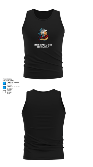 Tank Top, Mark Keppel High School Golf, Golf, Teamtime, Team time, sublimation, custom sports apparel, team uniforms, spirit wear, spiritwear, sports uniforms, custom shirts, team store, custom team store, fundraiser sports, apparel fundraiser