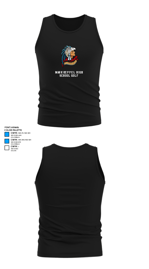 Tank Top, Mark Keppel High School Golf, Golf, Teamtime, Team time, sublimation, custom sports apparel, team uniforms, spirit wear, spiritwear, sports uniforms, custom shirts, team store, custom team store, fundraiser sports, apparel fundraiser