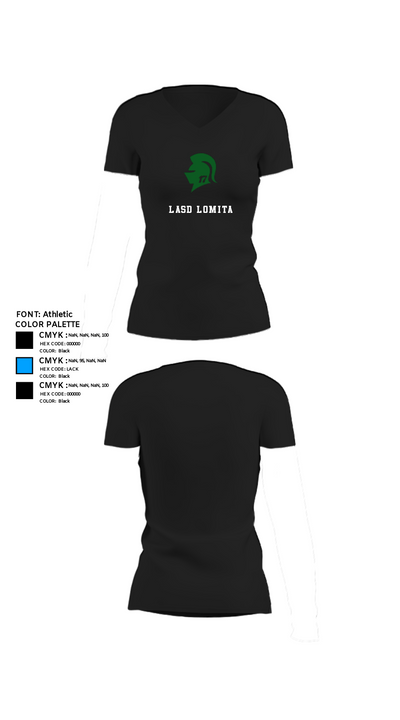 Lasd Lomita 1516490 Women's Short Sleeve V-neck Shirt - 23