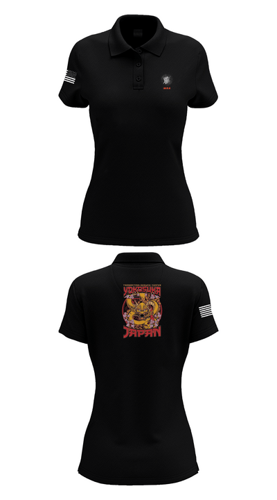Transactional Service Center Yokosuka 4835947 Women's Short Sleeve Performance Polo  - 33