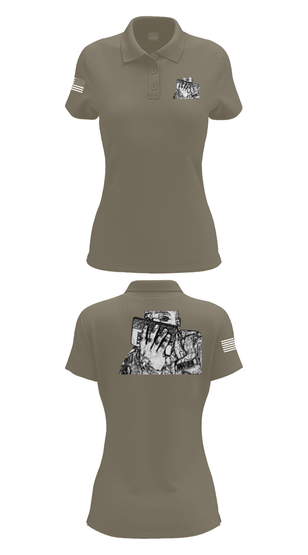 Womens Short Sleeve Performance Polo, 29th MP CO., Fire Department, Teamtime, Team time, sublimation, custom sports apparel, team uniforms, spirit wear, spiritwear, sports uniforms, custom shirts, team store, custom team store, fundraiser sports, apparel fundraiser
