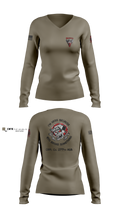 277 ASB B CO 50265728 Women's Long Sleeve V-neck Shirt - 4