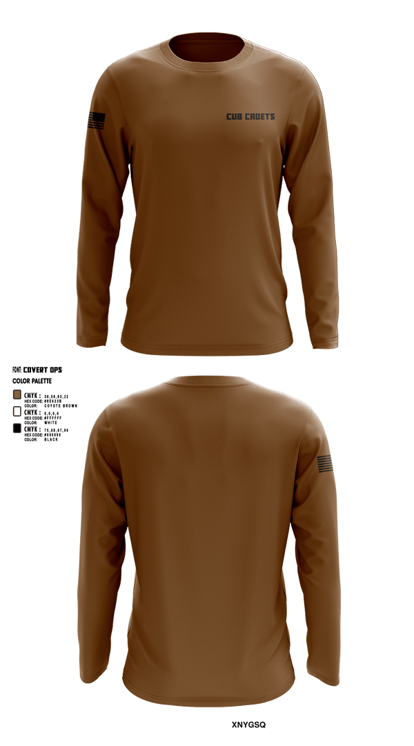 Long Sleeve Performance Shirt, Cub Cadets, , Teamtime, Team time, sublimation, custom sports apparel, team uniforms, spirit wear, spiritwear, sports uniforms, custom shirts, team store, custom team store, fundraiser sports, apparel fundraiser
