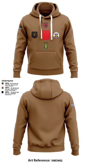 Hoodie, HHC 328th BSB, National Guard, Teamtime, Team time, sublimation, custom sports apparel, team uniforms, spirit wear, spiritwear, sports uniforms, custom shirts, team store, custom team store, fundraiser sports, apparel fundraiser