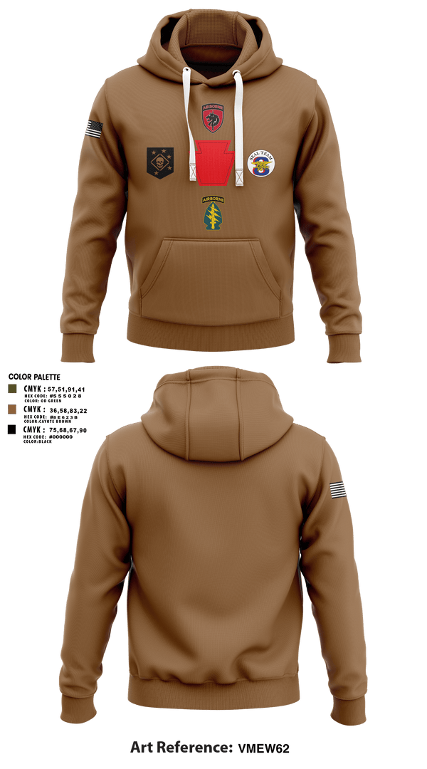 Hoodie, HHC 328th BSB, National Guard, Teamtime, Team time, sublimation, custom sports apparel, team uniforms, spirit wear, spiritwear, sports uniforms, custom shirts, team store, custom team store, fundraiser sports, apparel fundraiser