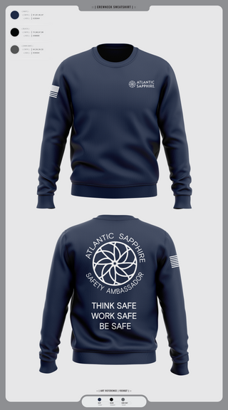 Crew Neck Sweatshirt, LinVille, Navy, Teamtime, Team time, sublimation, custom sports apparel, team uniforms, spirit wear, spiritwear, sports uniforms, custom shirts, team store, custom team store, fundraiser sports, apparel fundraiser