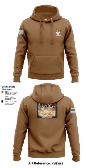 Hoodie, 623rd ICTC, Army, Teamtime, Team time, sublimation, custom sports apparel, team uniforms, spirit wear, spiritwear, sports uniforms, custom shirts, team store, custom team store, fundraiser sports, apparel fundraiser