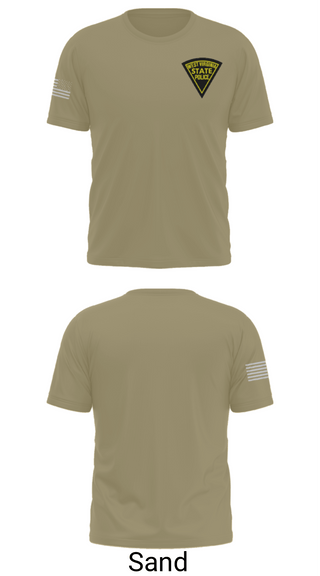 Old School Cotton Feel Shirt, West Virginia State Police, Police, Teamtime, Team time, sublimation, custom sports apparel, team uniforms, spirit wear, spiritwear, sports uniforms, custom shirts, team store, custom team store, fundraiser sports, apparel fundraiser