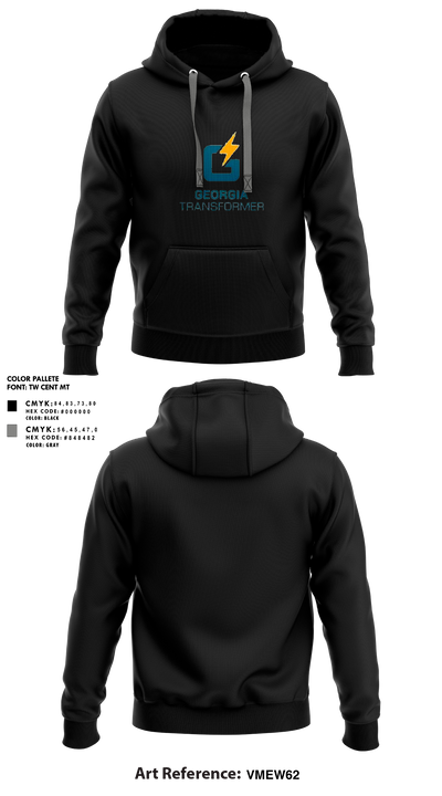 Georgia transformer 15420504 Hoodie - 1