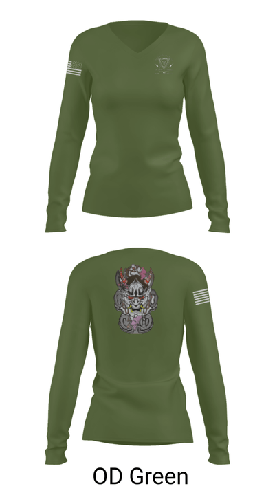 12th Dental Co 7491027 Women's Long Sleeve V-neck Shirt - 54